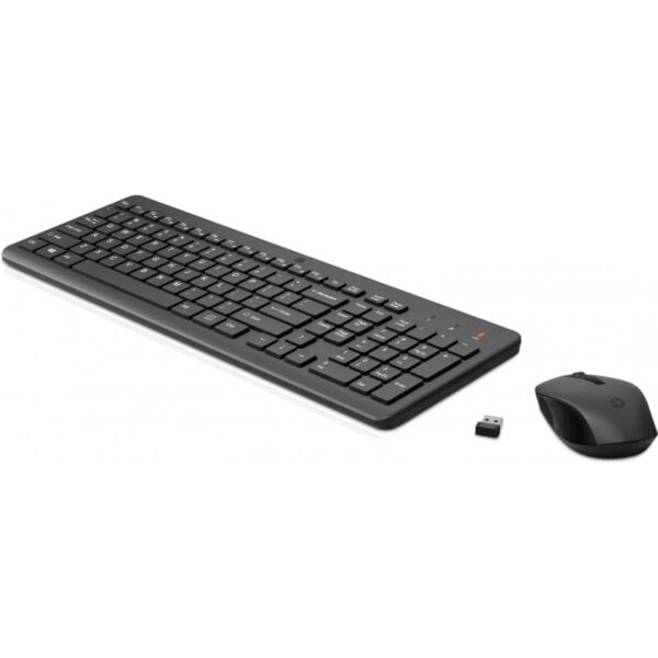 TECLADO+MOUSE HP WIFI 330 PRETO