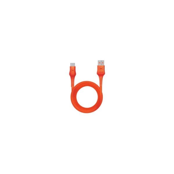 CABO MAXELL USB PARA USB-C JELLEEZ LARANJA