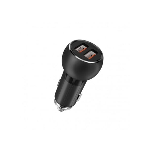 CARREGADOR CARRO LDNIO USB 2 PORTAS QC3.0 LIGHTNING