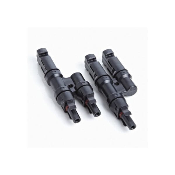 CONECTOR MC4 T BRACH 1M (IN) + 2F (OUT)