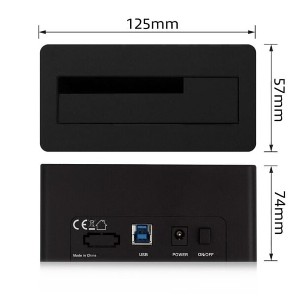 DOCK.STAT. EWENT USB 3.1 PARA HDD/SSD SATA 2.5' E 3.5'