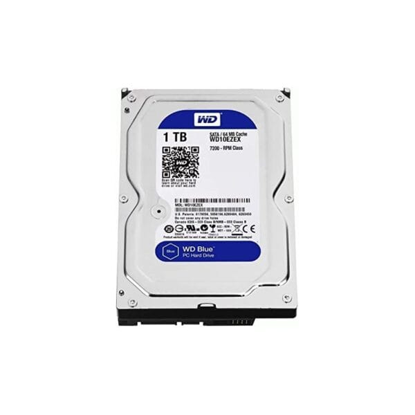 HD INT 3.5' 1TB WD AZUL SATAIII 6G/S 7200RPM