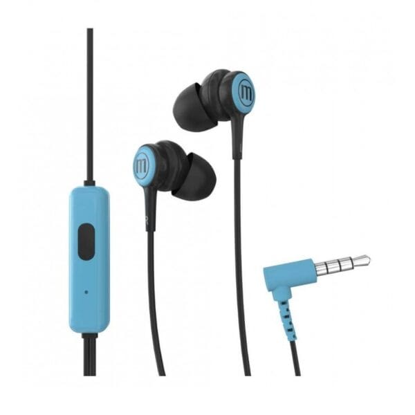 IN-EAR MAXELL EBSTEREO W/MIC BLU 348123