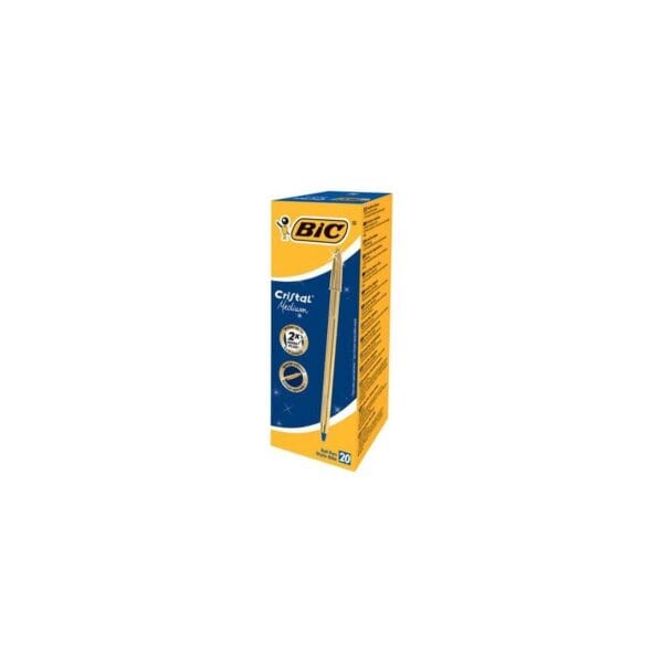 .ME ESF. BIC CRISTAL OURO AZUL ESP EDITI  (1/20)