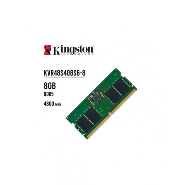 MOD DDR5 8GB KINGSTON 4800 MT/S CL40 SODIMM 1RX16