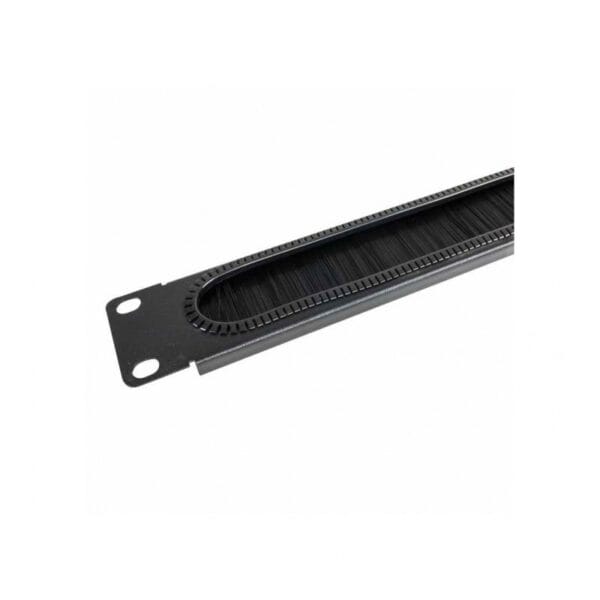 PASSACABO 1U WP RACK ESCOVA PRETO