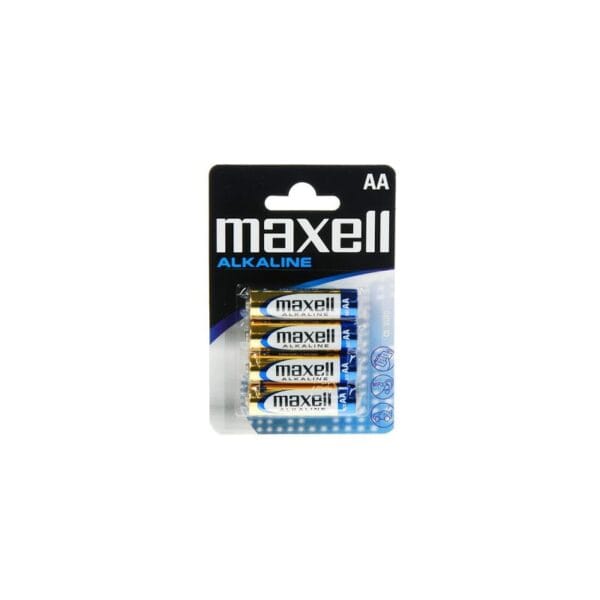 PILHA AA LR06 PK/4 MAXELL SUPERALCALINA