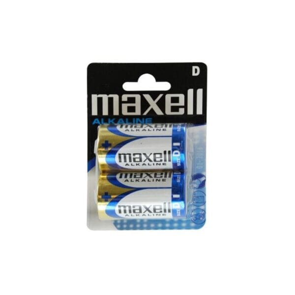 PILHA D LR20 PK/2 MAXELL ALKALINE