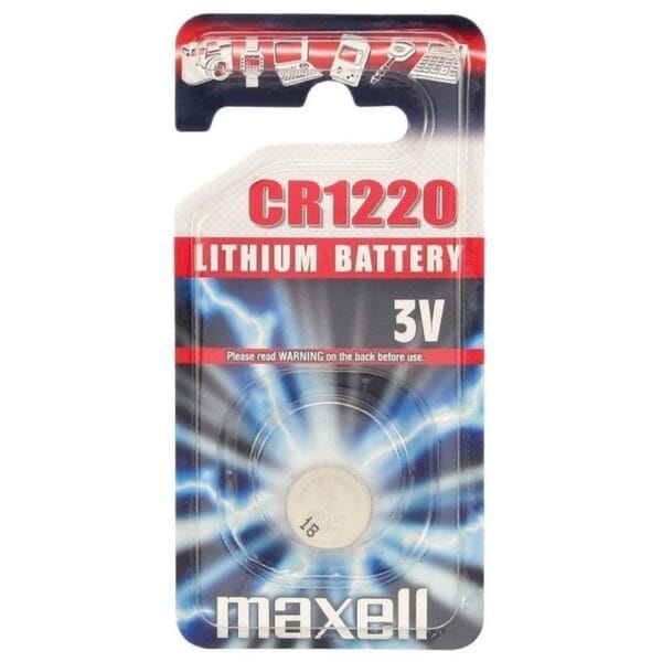 PILHA MOEDA MAXELL CR1220 1UN (BLISTER)