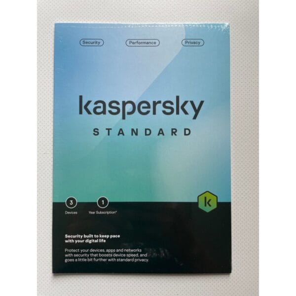 SW ANTIVIRUS KASPERSKY STANDARD 3 PCS