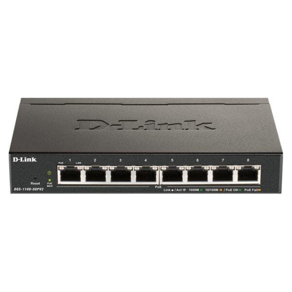 SWITCH  8 DLINK SMART GIGABIT C/ GESTÃO