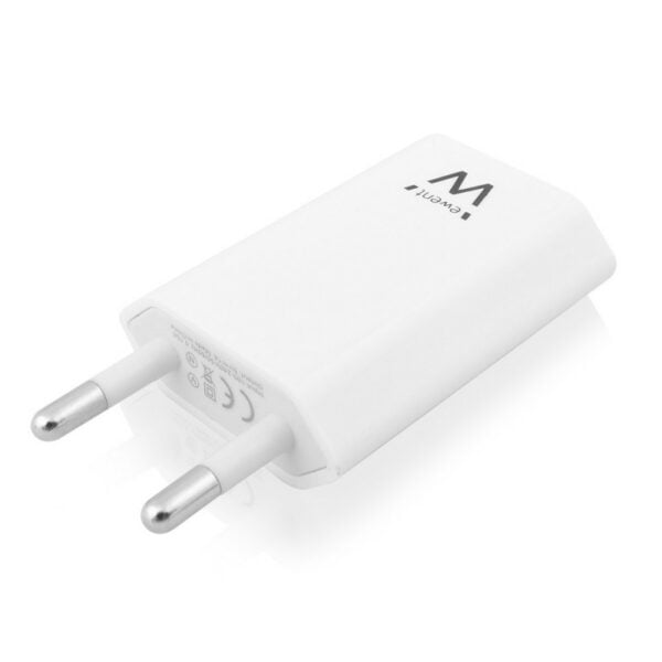 CARREGADOR EWENT 1USB 1A S/CABO BRANCO