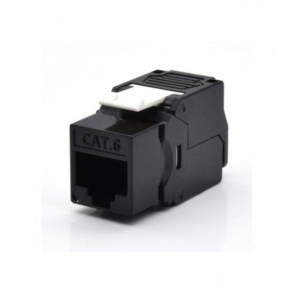 CONECTOR KEYSTONE WP RACK CAT6 UTP 180º PRETO