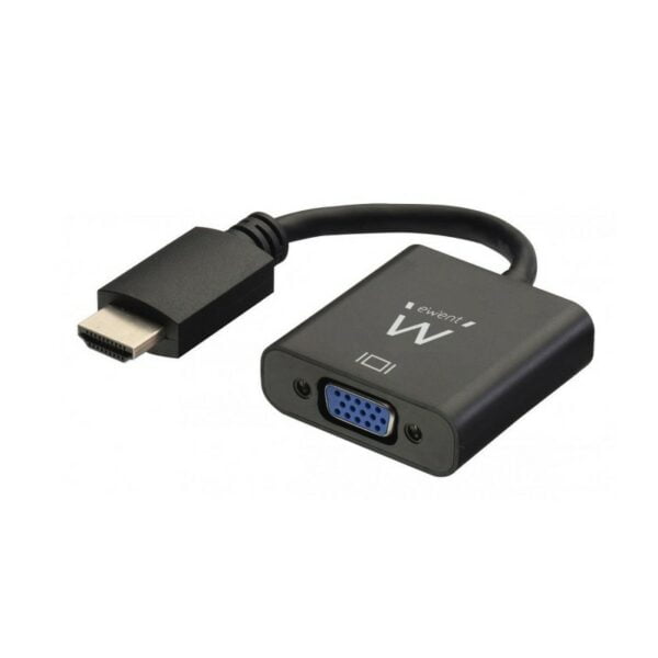 CONVERSOR EWENT HDMI TO VGA C/ AUDIO 0,15M