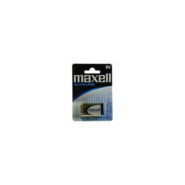 PILHA 9V  CX/1 MAXELL  ALKALINE