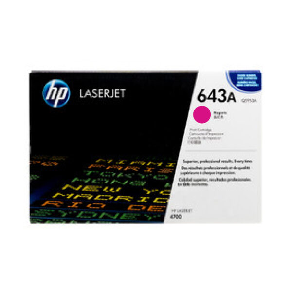 HP TONER 643A 4700 MAGENTA (Q5953A)