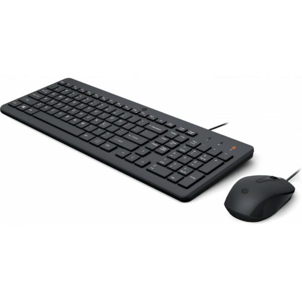 TECLADO+MOUSE HP USB 150 PRETO