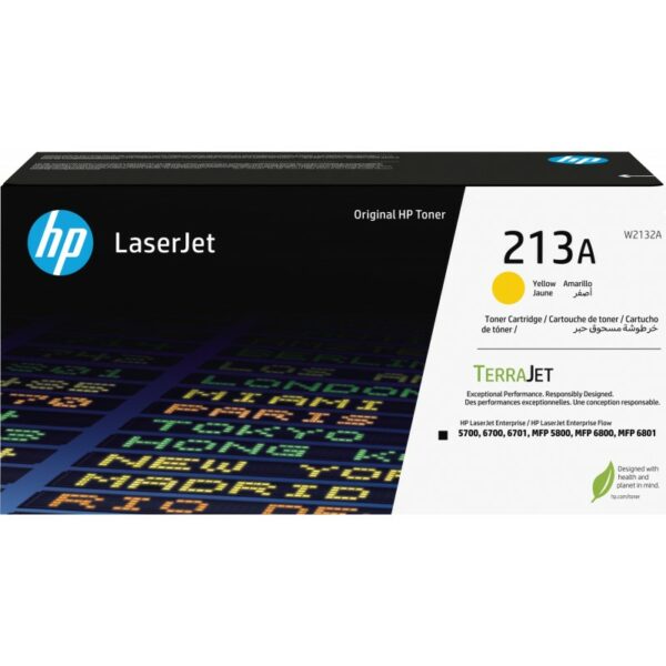 TO HP 213A AMARELLO LJ ENT 5700 5800 6700 6701 6800 6801 (3,000 PAG)