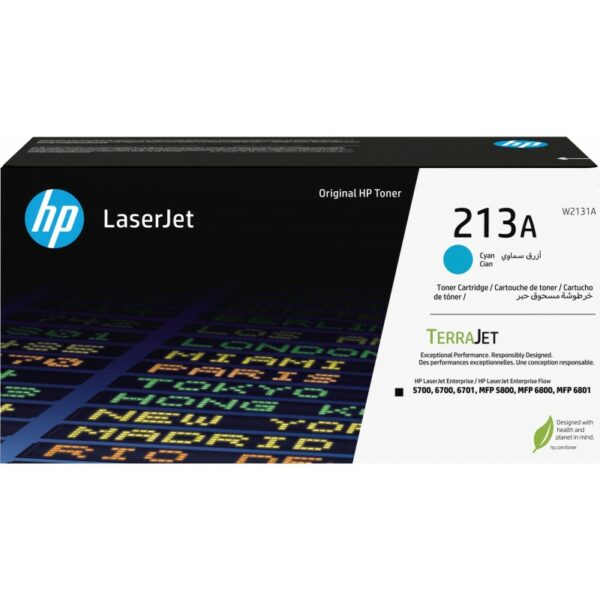 TO HP 213A CYAN LJ ENT 5700 5800 6700 6701 6800 6801 (3,000 PAG)