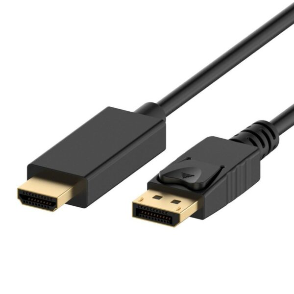 CABO DISPLAYPORT 1M (M) PARA HDMI (M) GOLD-PLATED EWENT