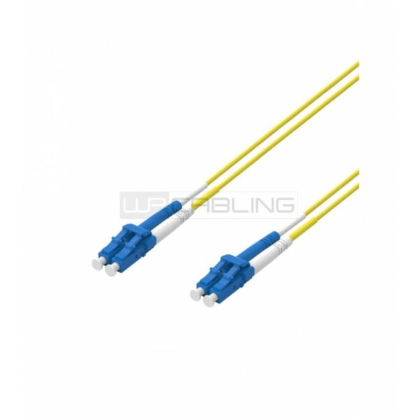 PATCH CABLE F.O. LC/LC 2M SINGLEMODE 9/125 OS2 WP RACK