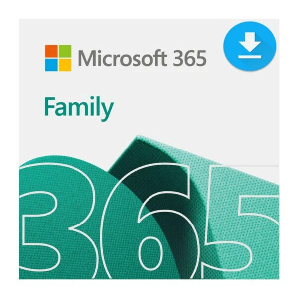 SW MS OFFICE 365 FAMÍLIA 6PC 1 ANO ? ESD