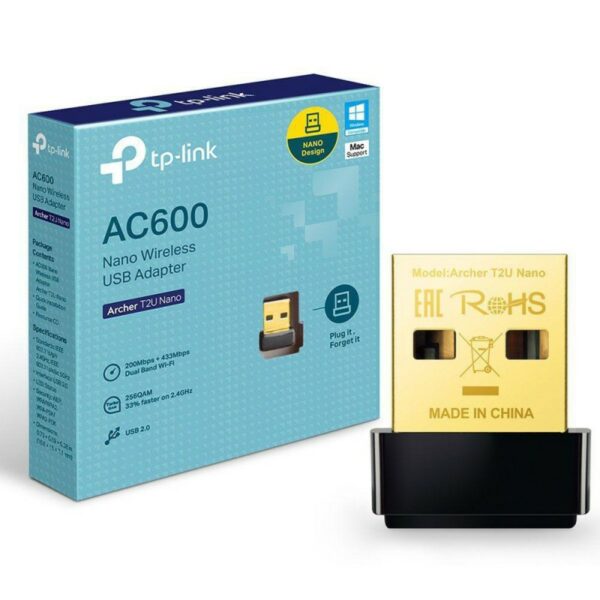 WIFI ADAPT.USB 2.0 TP-LINK AC600 NANO