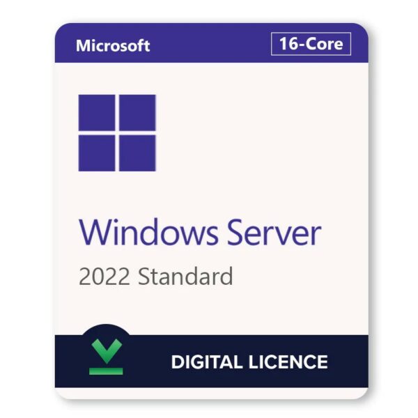 Windows Server 2022 Standard - 16 Core License Pack