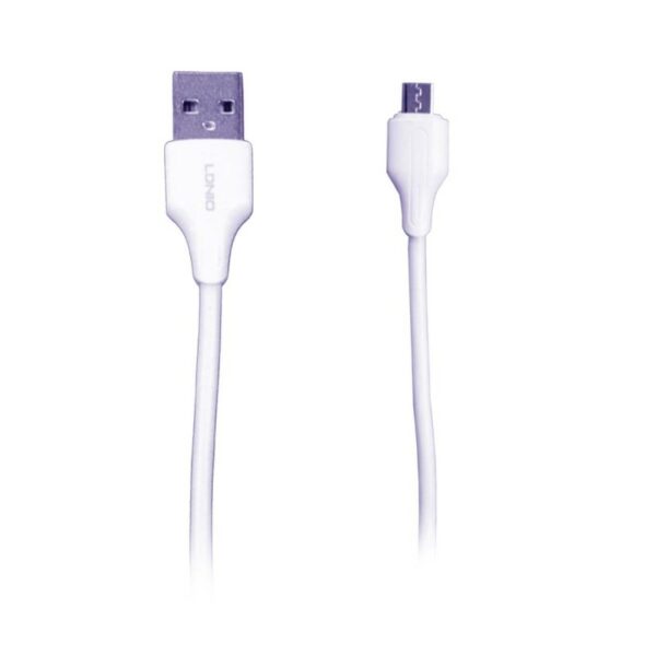 CABO LDNIO USB PARA MICRO-USB 3M BRANCO