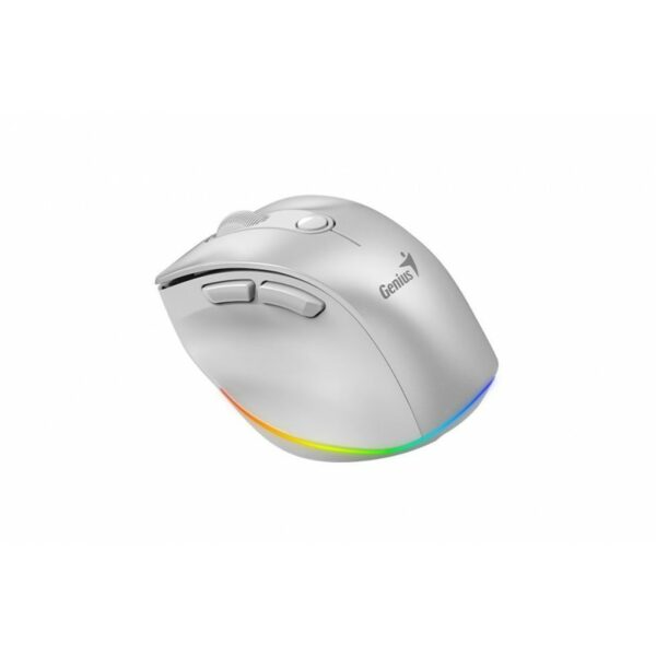 MOUSE GENIUS BT 5.0 SILENT ERGO 2.4GHZ 2400DPI PÉROLA