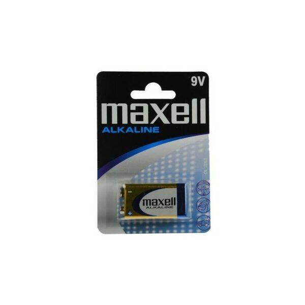 PILHA 9V  CX/1 MAXELL  ALKALINE