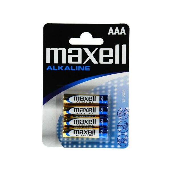 PILHA AAA LR03 PK/4+2 MAXELL ALKALINA