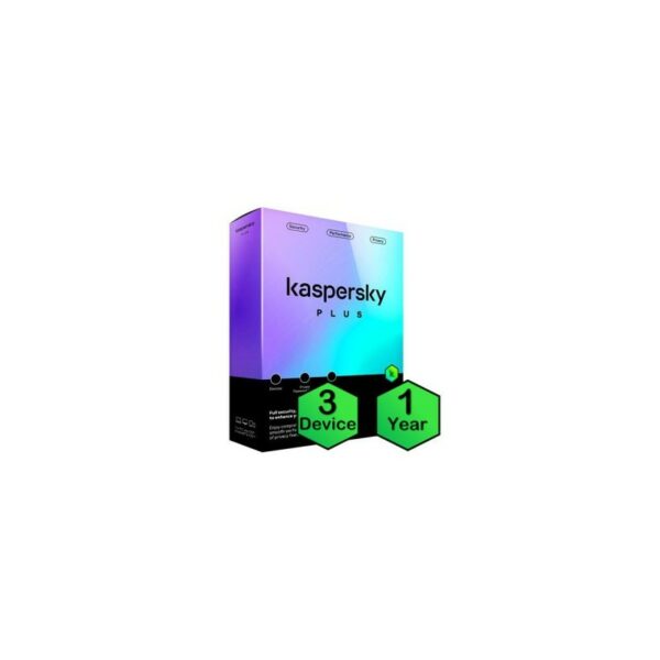 SW ANTIVIRUS KASPERSKY PLUS 3 PCS