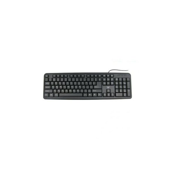 TECLADO EWENT USB PRETO SLIM