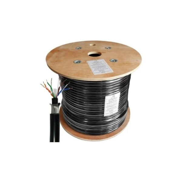 CABO DE REDE 305M UTP CAT6 23 AWG PE OUTDOOR DLINK PRETO