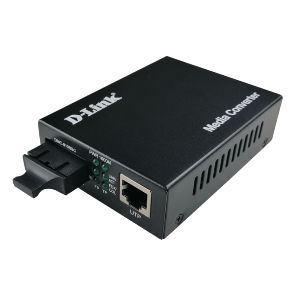 MEDIA CONVERTER DLINK 1000 BASE T P/ 1000 BASE LX SINGLEMODE (10KM, SC)