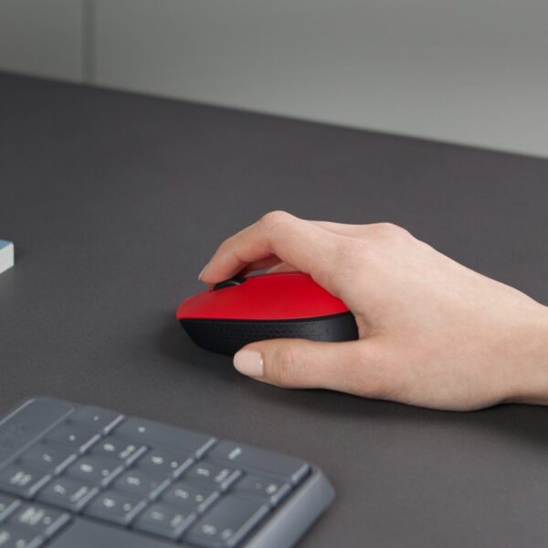 MOUSE LOGITECH WIFI M171 RED