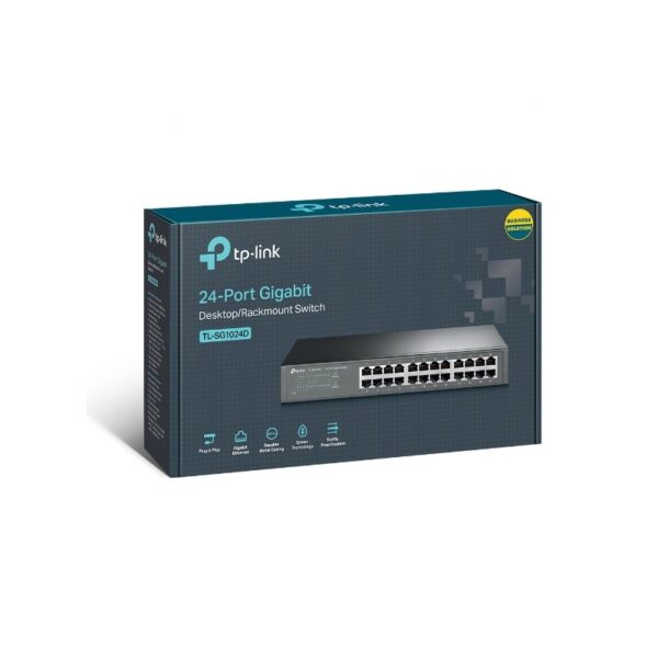 SWITCH 24 TP-LINK 10/100/1000 DESKTOP/RACKMOUNT