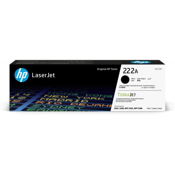 TO HP W2220A 222A PRETO LJ3203/3288/MFP3303/3388 (1,300 PAGS)