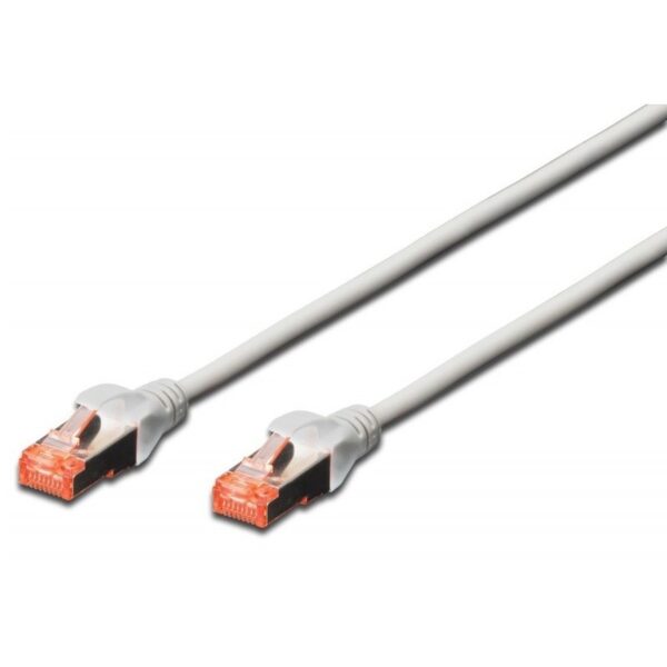 CABO REDE CAT6 3M S/FTP EWENT CINZA