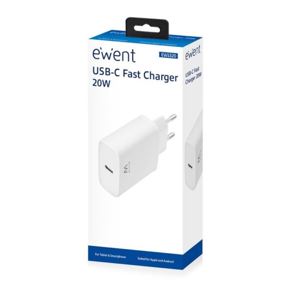 CARREGADOR EWENT USB-C 20W