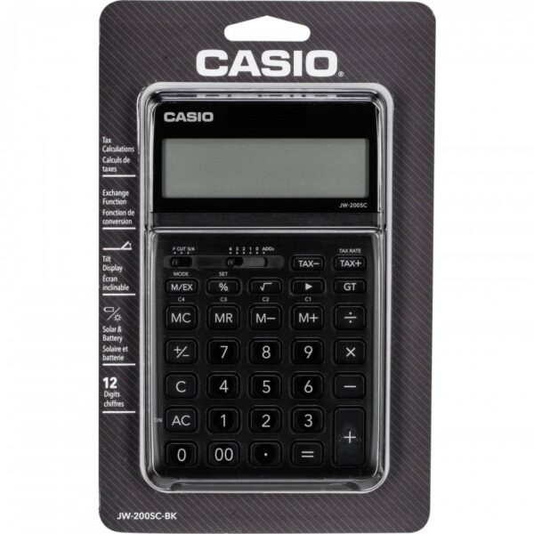 MAQ CALC. SECRET. CASIO JW-200SC