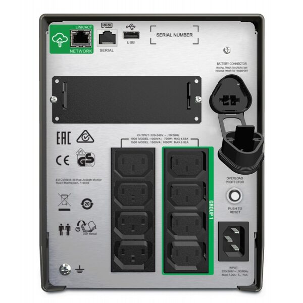 UPS APC   SMART  1500  LI LCD SMARTCONNECT