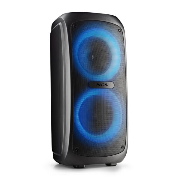 COLUNA NGS BLUETOOTH 200W WILDTEMPER PRETA