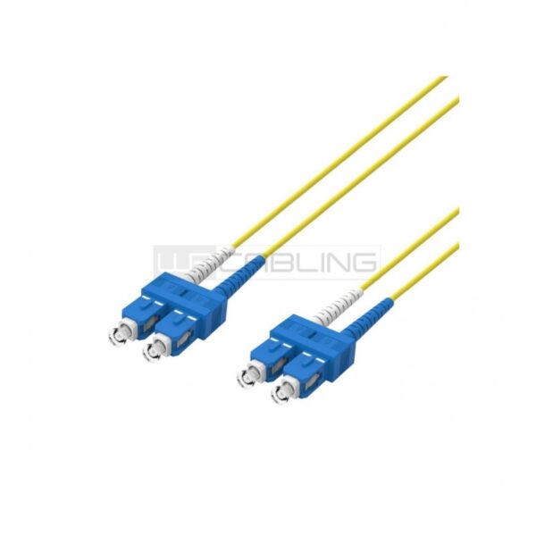 PATCH CABLE F.O. LC/ST 2M SINGLEMODE 9/125 OS2